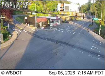 SR 202 @ MP 0.56: 127th Pl NE live camera view