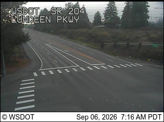 SR 204 at MP 2: Lundeen Pkwy live camera view
