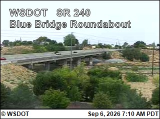 SR 240 at MP 43.1: Blue Bridge Roundabout live camera view