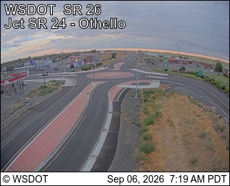 SR 26 at MP 40.6: Othello @ SR 24 Junction live camera view