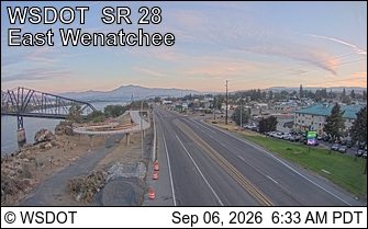 SR 28B at MP 3.02: 9th Street NE live camera view
