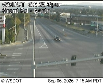 SR 28 Spur at MP 0.2 looking North live camera view