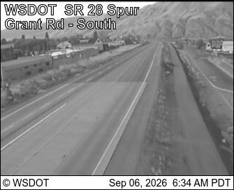 SR 28 Spur at MP 0.2 looking South live camera view