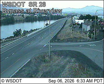 SR 28 at MP 4.64B: Bypass at Riverview live camera view
