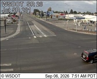 SR 28 Junction SR 281 at MP 29.77 live camera view