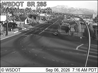 SR 285 at MP 0.6 North: Wenatchee live camera view