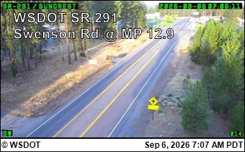 SR 291 at MP 12.9: Swenson Rd. live camera view