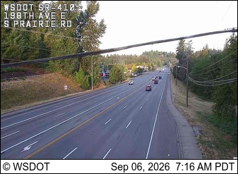 SR 410 at MP 14.6: 198th Ave E live camera view