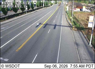 SR 410 at MP 16.8: 234th Ave E live camera view