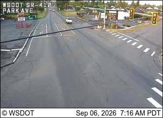 SR 410 at MP 21.4: Park Ave live camera view