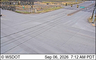 SR 433 at MP 0.9: Lewis and Clark Bridge live camera view
