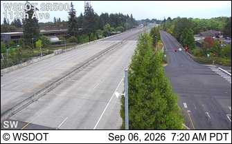 SR 500 at MP 5.4: 112th & Gher Rd. live camera view