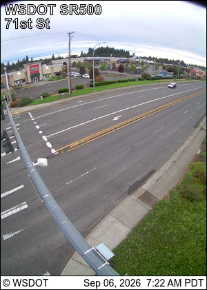 SR 500 at MP 6.4: 71st St live camera view