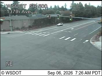 SR 500 at MP 7.9: 137th Ave live camera view