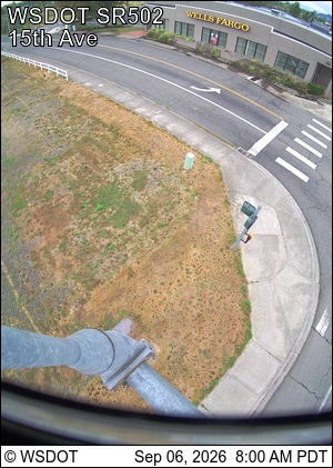 SR 502 at MP 5.8: 15th Ave live camera view