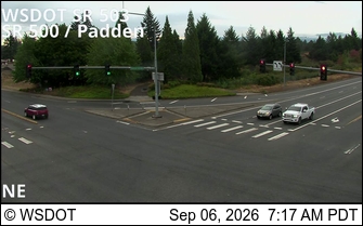SR 503 at MP 1: SR 500 Padden live camera view