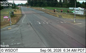 SR 503 at MP 4.3: 149th St live camera view