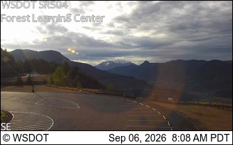 SR 504 at MP 33: Forest Learning Rest Area Center live camera view