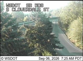 SR 509 at MP 29.5: S Cloverdale St live camera view