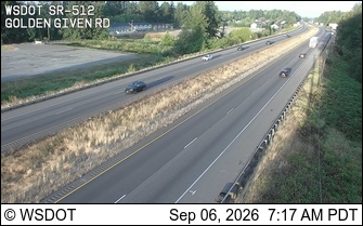 SR 512 at MP 3.2: Golden Given Rd live camera view