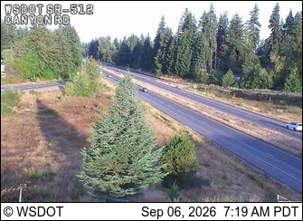 SR 512 @ MP 5.8: Canyon Rd live camera view
