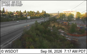 SR 515 at MP 6.9: I-405 Interchange SB Ramps live camera view