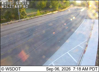 SR 516 at MP 2.2: Military Rd live camera view