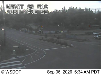 SR 516 at MP 12.6: 185th Ave SE live camera view