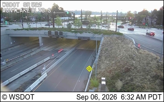 SR 520 at MP 0.9: Montlake Blvd, South live camera view