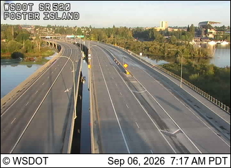SR 520 at MP 1.6: Foster Island live camera view