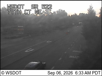 SR 522 at MP 7.8: 77th Ct NE live camera view