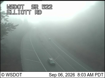 SR 522 at MP 20.2: Elliott Rd live camera view
