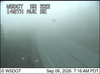 SR 522 at MP 21.3: 149th Ave SE live camera view