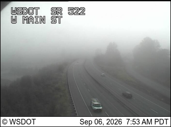 SR 522 at MP 23: W Main St live camera view