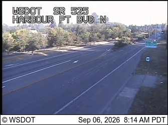 SR 525 at MP 5.2: Harbour Pt Bvd N live camera view