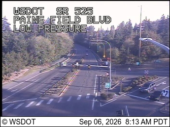 SR 525 at MP 5.5: Paine Field Blvd live camera view