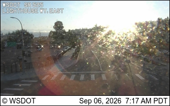 SR 525 at MP 8.4: Lighthouse Way, E live camera view