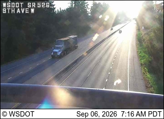 SR 526 at MP 2.9: 9th Ave W live camera view