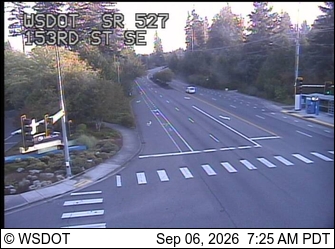 SR 527 at MP 7.2: 153rd St SE live camera view