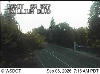 SR 527 at MP 8.1: Trillium Blvd live camera view