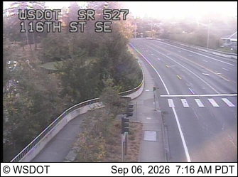 SR 527 at MP 9.9: 116th St SE live camera view
