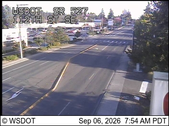 SR 527 at MP 10.3: 112th St SE live camera view