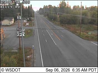 SR 539 at MP 2.4: Kelly Rd live camera view