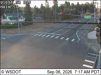 SR 539 at MP 11.2: Main St live camera view