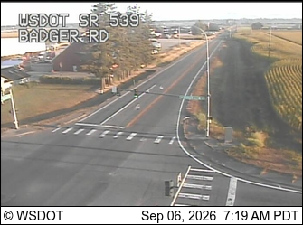 SR 539 at MP 12.5: Badger Rd live camera view