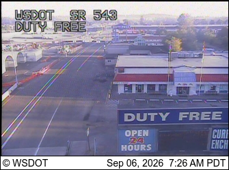 SR 543 at MP 0.9: Duty Free live camera view
