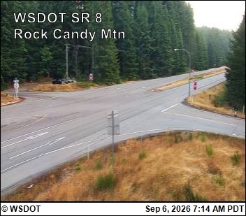 SR 8 at MP 16.1: Rock Candy Mountain live camera view