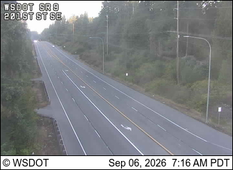 SR 9 at MP 2.2: 201st St SE live camera view