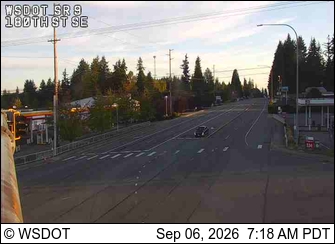 SR 9 at MP 3.7: 180th St SE live camera view