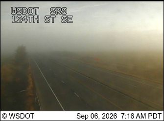 SR 9 at MP 7.4: 124th St SE live camera view